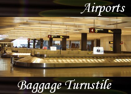 Baggage Claim Turnstile