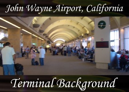 SoundScenes - Atmo-Airport - John Wayne Airport - Terminal Background