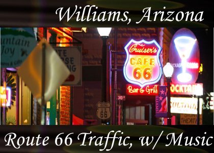 Route 66 Traffic with Music