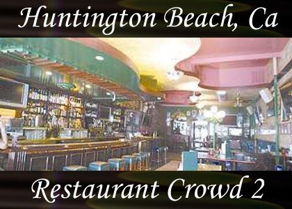 SoundScenes - Atmo-California - Huntington Beach, Restaurant Crowd 2