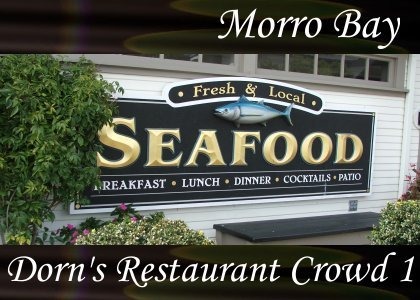 SoundScenes - Atmo-California - Morro Bay, Dorn's Restaurant Crowd 1
