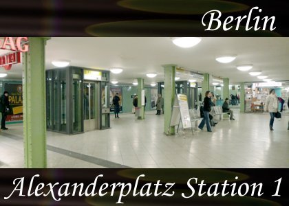 SoundScenes - Atmo-Germany - Berlin, Alexanderplatz Station 1