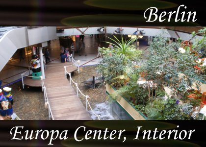Europa Center, Interior