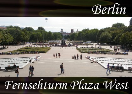 SoundScenes - Atmo-Germany - Berlin, Fernsehturm Plaza West