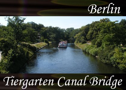 Tiergarten Park Canal Bridge