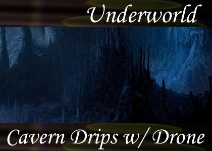 SoundScenes - Atmo-Underworld - Cavern Drips with Drone