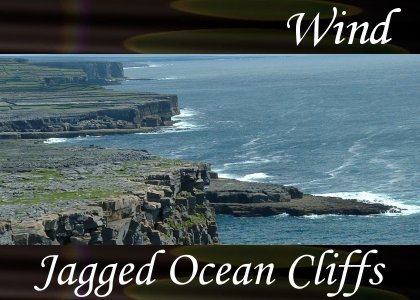 SoundScenes - Atmo-Wind - Jagged Ocean Cliffs