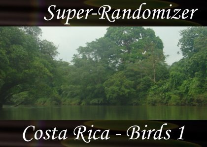 Costa Rica – Birds Set #1 (40 Sounds)