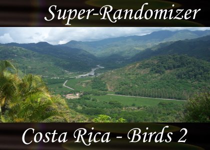 SoundScenes - Super Randomizer - Costa Rica - Birds Set 2