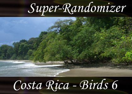 Costa Rica – Birds Set #6 (40 Sounds)