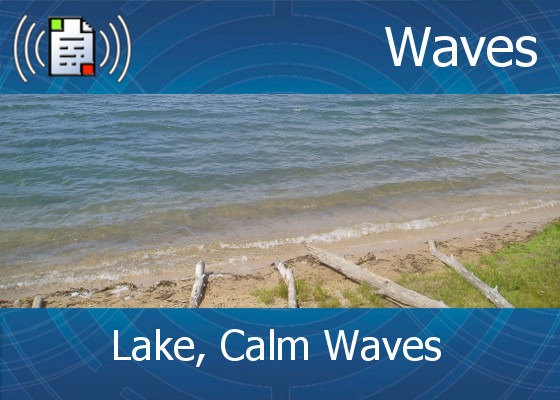 km-atmo-waves – lake, calm waves